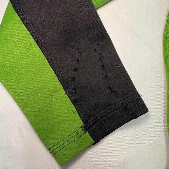 2/$20 The North Face Boys Small Green Black Zip Hooded Sweatshirt Hoodie Jacket - Picture 2 of 8